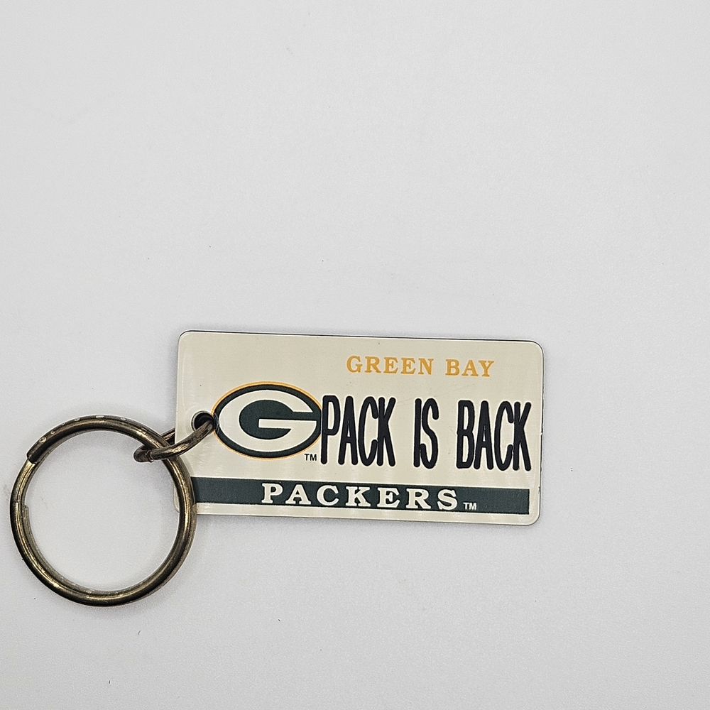 Express Green and Gold Key Holder